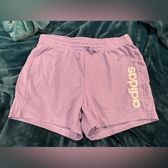 adidas Pants - Women's adidas Linear French Terry Shorts, Size 1x